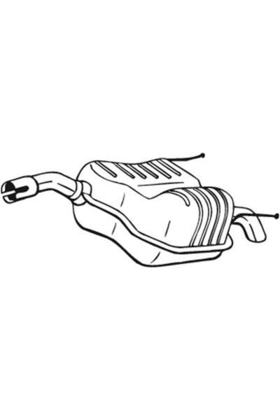 BOSAL Toba esapament finala 185-001