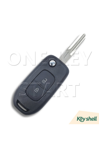 Choice 2 Buttons VAC102 VAC102 Blade Car Remote Flip Replacement Key Shell Fo...