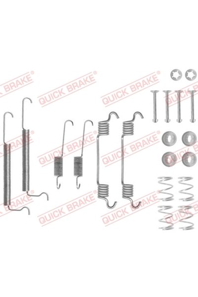 QUICK BRAKE Set accesorii, sabot de frana 105-0709
