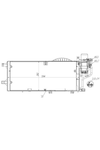 MTR Condensator, climatizare 13054561