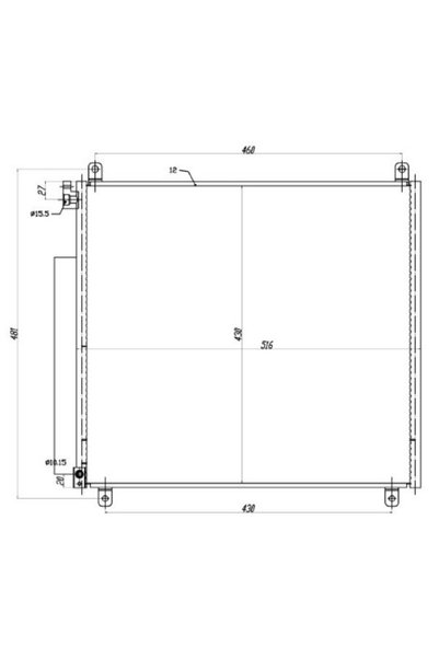MTR Condensator, climatizare 13054611