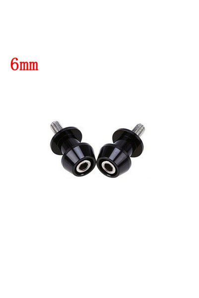 Choice Black 6mm 6/8/10mm Aluminum Alloy Motorcycle Screw Holder Swingarm Spo...
