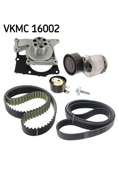 SKF Σετ αντλίας νερού + ιμάντα χρονισμού VKMC 16002