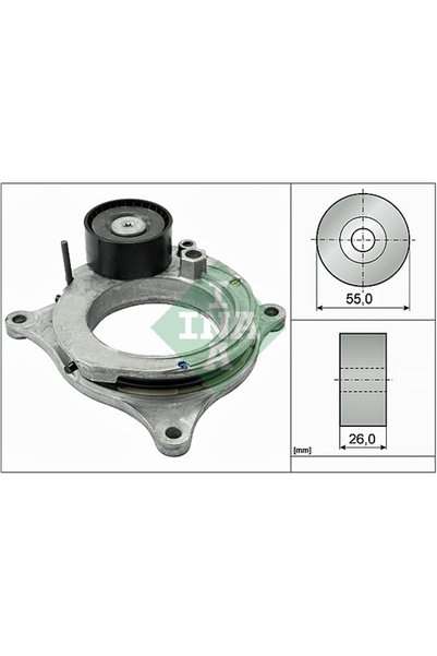 İna Intinzator curea, curea distributie 534 0598 10