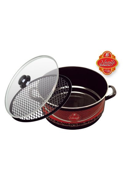 nostalji közmatik Közmatik Tencere Enamel Pancake Pot Közmatik Tencere Enamel Nostalgia Pancake Pot Kuzine Cookware Dishes