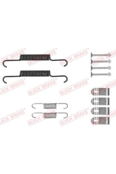 QUICK BRAKE Set accesorii, saboti frana parcare 105-0881