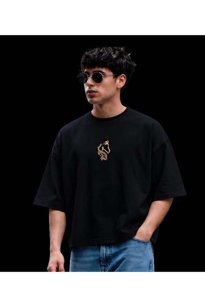 Ezwa تيشرت اوفر سايز - M