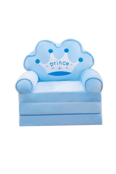Noonedibs Canapea pliabilă pentru copii, plush moale, drăguț, cu desene anima...