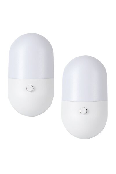 Noonedibs Mini lumină de noapte mică, conectată la o lumină LED pentru dormit...