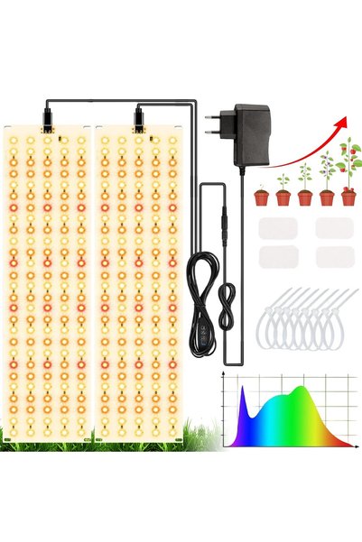 Noonedibs Lampa pentru cresterea plantelor de interior, 3 Moduri, 10 Nivele d...