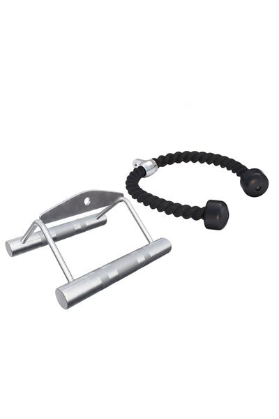 Gorilla Sports Set de mânere pentru vâslit, 2 piese
