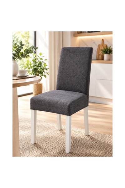 JOJO HOME Σετ 6 Καλυμμάτων Καρέκλας, Jojo Home, Πολυεστέρας, Ελαστική Στερέωσ...