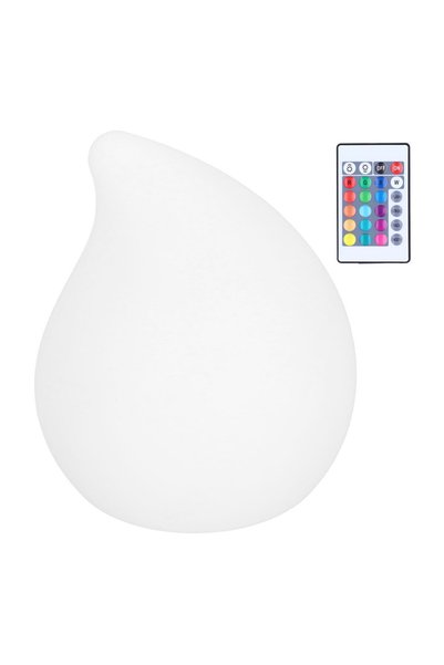 Noonedibs Lampă de masă cu telecomandă, LED, cu 24 de taste, 16 culori, RGBW,...