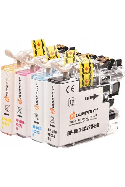 Amazon 4x TUSZ pentru imprimanta BROTHER LC-223 XXL LC-227 LC-225 DCP-J4120 D...