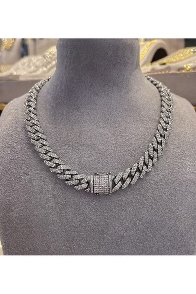 KÜBAN CHAIN GÜMÜŞ KOLYE
