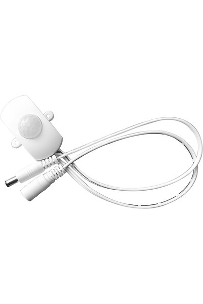 Generic 5-24V Motion Sensor Switch with 5521DC Male and Female Connector(Whit...