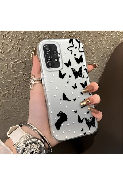 CHICASELUX Samsung Galaxy A52/A52S Compatible Case with a Dot and Butterfly P...