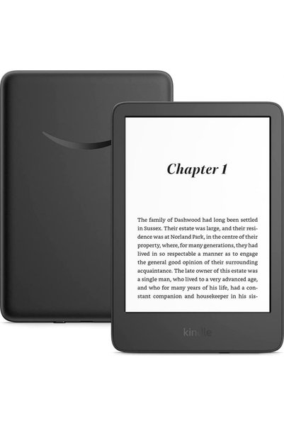 Amazon Kindle 16GB cu anunțuri 2024 Negru E-reader