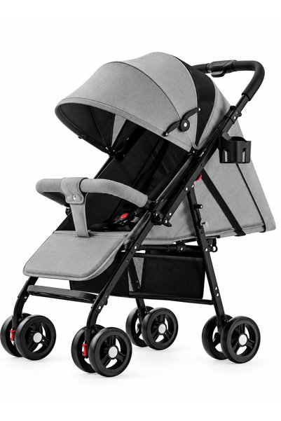 N.zone Luxury 2-Way Multi-Functional Baby Stroller with Sit & Lie Position - ...