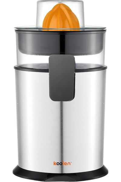 Generic 80W Stainless Steel Decorative Orange Juicer, 0.5 Liter Capacity, Silver