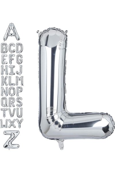 Generic Letter L Foil Helium Balloons Big Single Mylar Balloon Birthday Party...