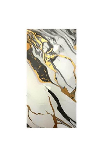 OEM Panou autoadeziv Atria, model marmura alba cu auriu, YP160, 30 x 60 cm, s...