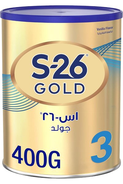 Generic GOLD 3 Stage 3, 1-3 Years Milk Powder for Toddlers, Tin, 400 g
