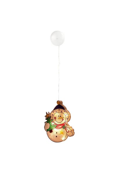 Noonedibs Lumini de Crăciun pentru fereastră, lumini de string suspendate pen...