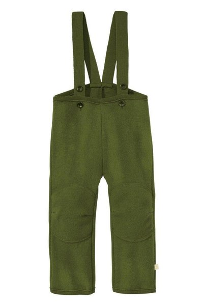 Disana Olive 86/92 - Pantaloni din lână merinos organică - lână tratată prin ...