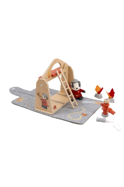 Egmont Toys Statia de pompieri cu mini figurina,