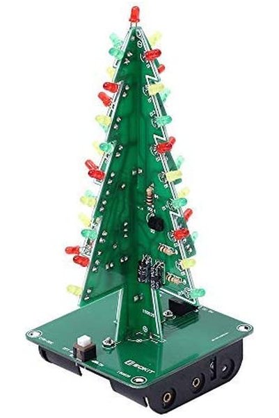 Noonedibs Kit cu LED-uri pentru brad de Crăciun - Cadou electronic DIY