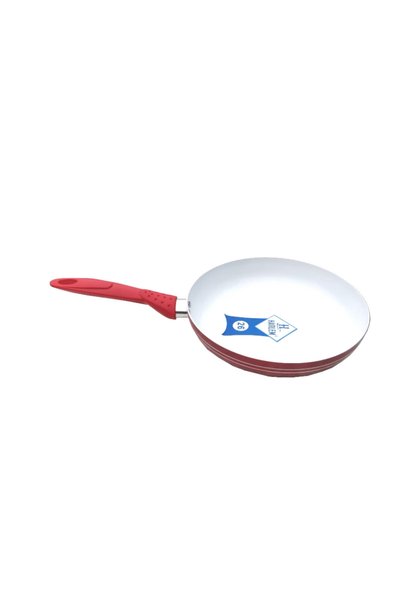 HARLEM ® aluminum frying pan, non-stick ceramic surface, hard silicone handle...