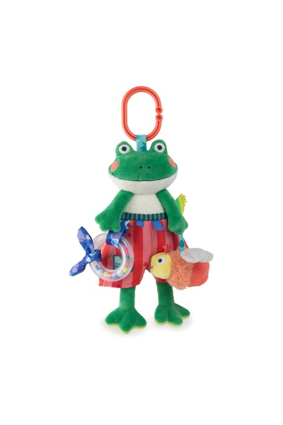 Moulin Roty Jucarie senzoriala cu activitati Broscuta Renato,