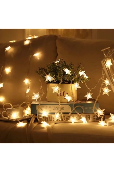 Generic Brand 3M 20 LED Star Fairy String Lights, Warm White Decorative Light...