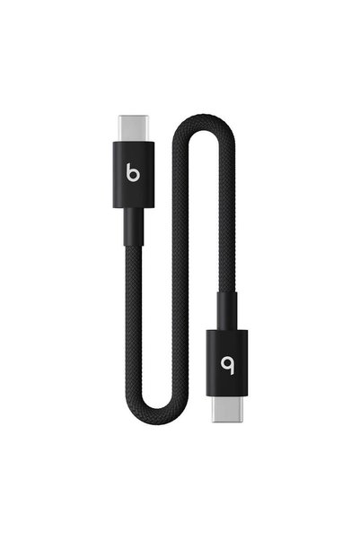 Beats Cablu de date Apple USB-C la USB-C, 20 cm (negru)