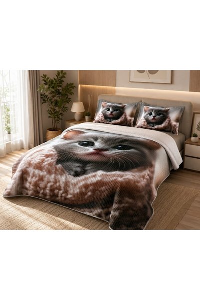 JOJO HOME Cuvertură și fețe de pernă, Jojo Home, bumbac, 3 piese, 2 persoane,...