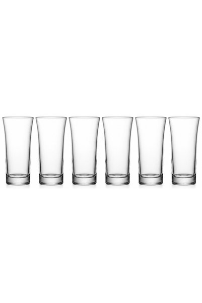 Cesiro Set de 6 pahare, 475 ml, Sticlă,