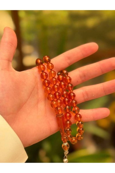 Other Amber Prayer Beads. ✨   - Honey-Colored - 45 Beads.