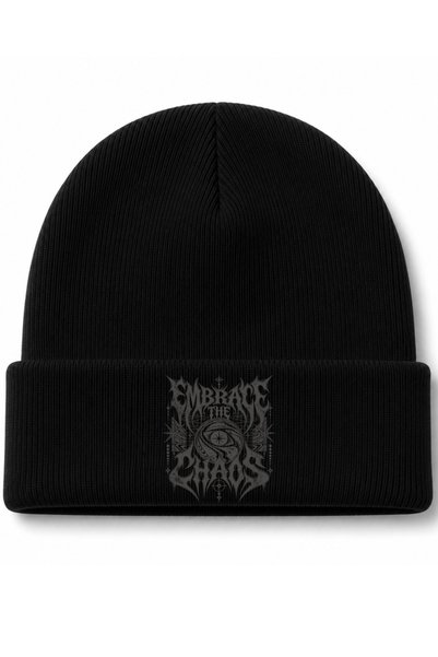 Rabona Fashion Embrace the Chaos – Γκόθικ σκούφο με σχέδιο «Celestial Eye»