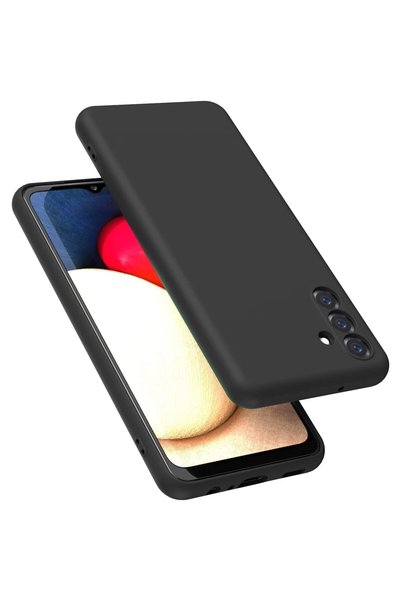 DAMUR Защитен калъф, иновация, за Samsung Galaxy S24 FE, течен силикон, с мик...