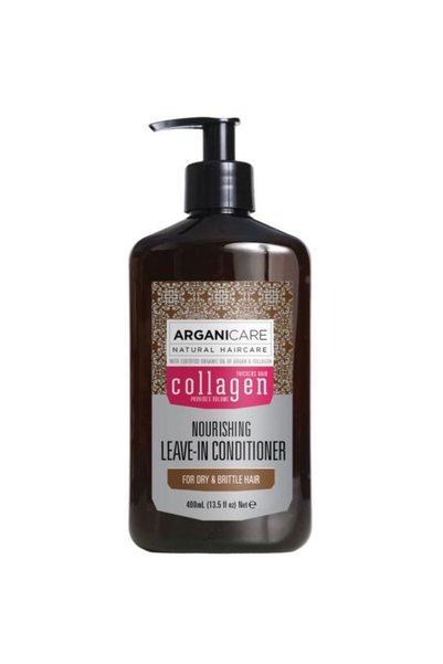 Arganicare Balsam Fara Clatire cu Colagen pentru Par Subtire, Deteriorat si F...