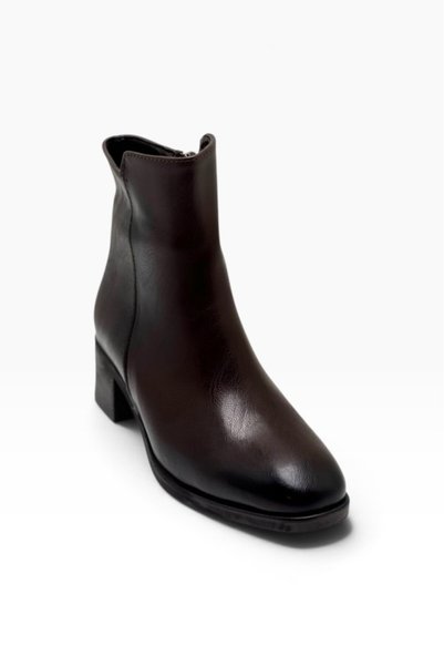 C shoes C-Shoes SL1100-27 Cizme pentru femei din piele, cu toc gros (5 cm)