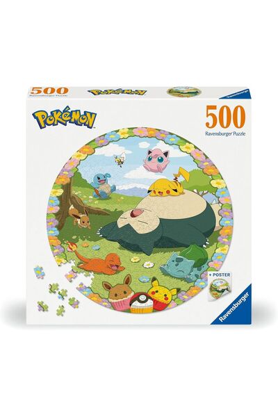 MC Micostore Puzzle Pokemon 500 cu poster