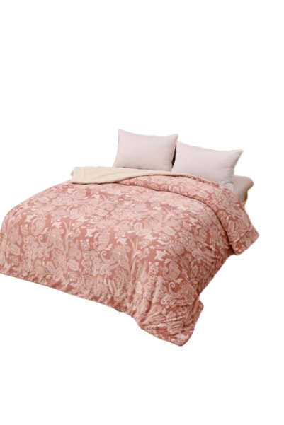 JOJO HOME Флисено одеяло, Jojo Home, за 2 души, 200x230см, Абстрактен, Многоц...