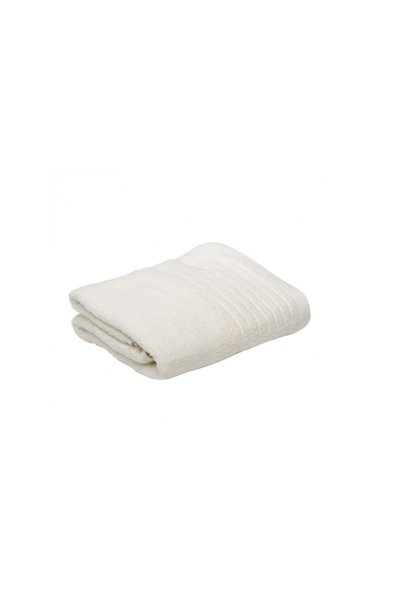 Cb Βαμβακερή πετσέτα μπάνιου 70x140cm με απλό σχέδιο σε μπεζ χρώμα, 96343