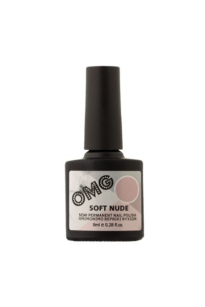 OMG Ojă Semipermanentă Soft Nude 8 ml – Nuanță Naturală Elegantă, Utilizare c...