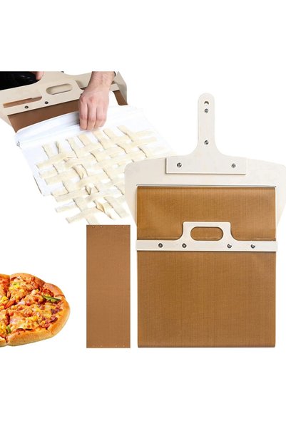 bedee Lopată glisantă pentru pizza și pâine, cu orificiu de agățare, 55cm, pe...