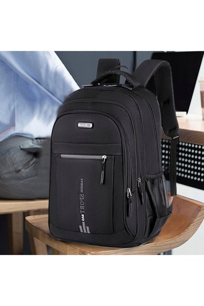 NO BRAND Rucsac pentru laptop 15.6" IMPERMEABIL! ERGONOMIE+ SPATE RESPIRABILE...