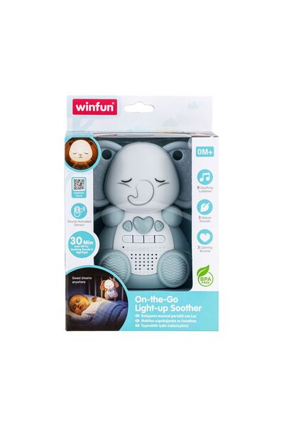 WINFUN elefant linistitor portabil pentru bebelusi