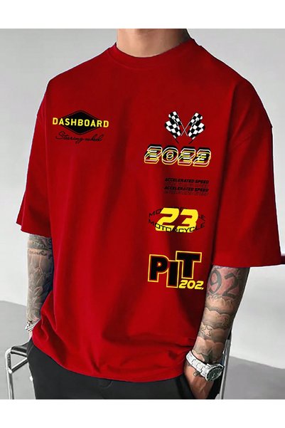Evendi T-shirt, κόκκινο